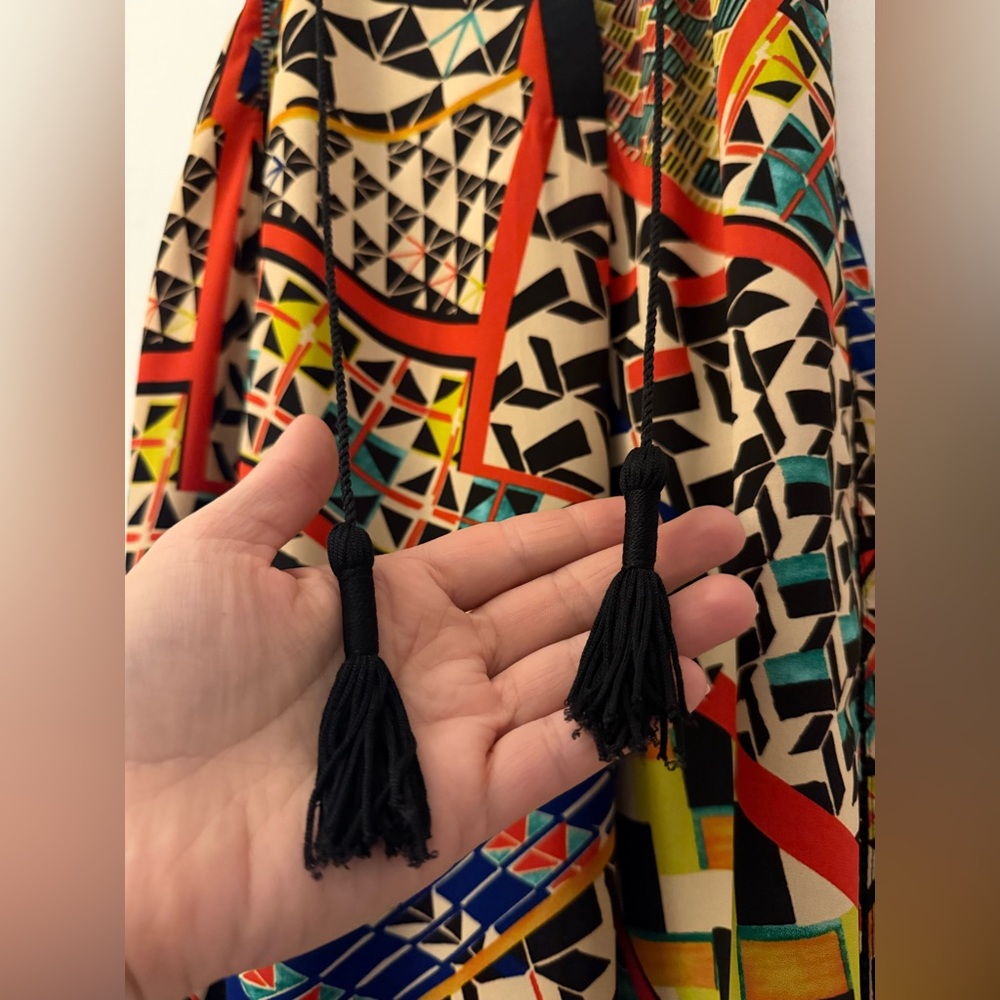Geometric Patterned Dress - Picture 4 of 5
